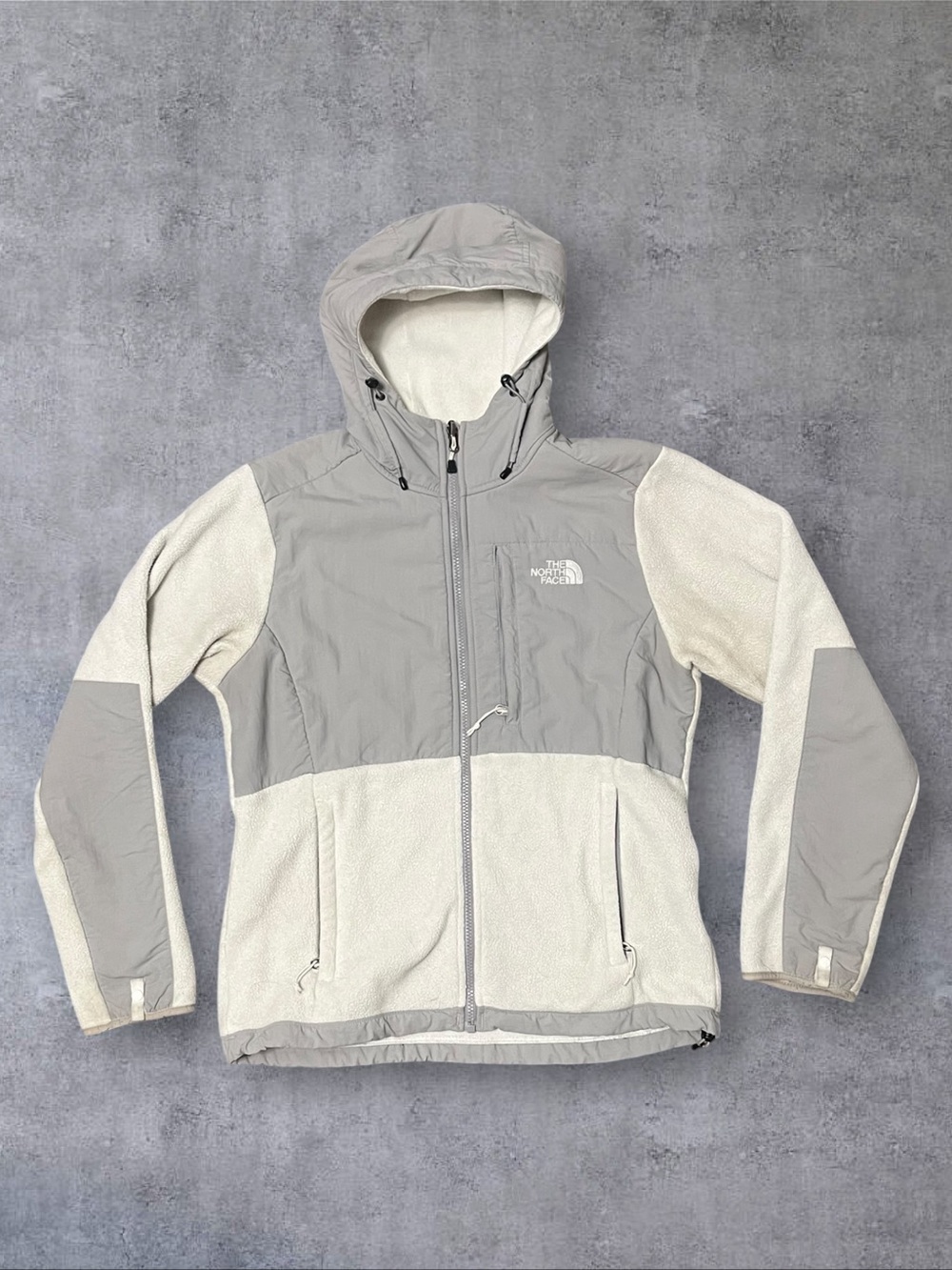White Womens The North Face Sz M